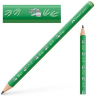 Harilik pliiats Faber-Castell Dinosaur Jumbo HB roheline