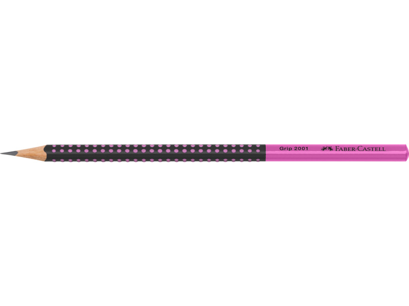 Harilik pliiats Faber-Castell Grip 2001 Two Tone roosa - Image 2