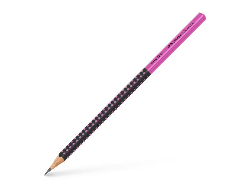 Harilik pliiats Faber-Castell Grip 2001 Two Tone roosa