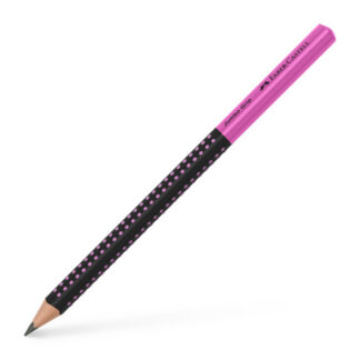 Harilik pliiats Faber-Castell Jumbo Grip 2001 Two Tone must/roosa