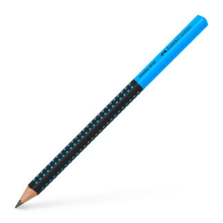 Harilik pliiats Faber-Castell Jumbo Grip 2001 Two Tone must/sinine