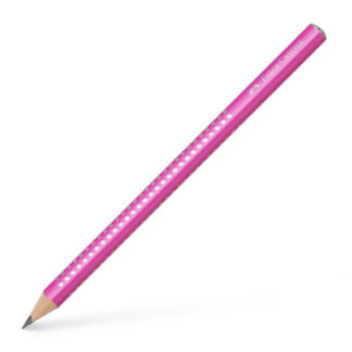 Harilik pliiats Faber-Castell Jumbo Sparkle roosa