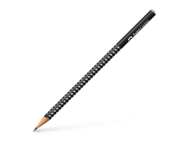 Harilik pliiats Faber-Castell Sparkle must