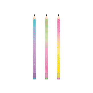 Harilik pliiats Keyroad Iridescent HB, kustukummiga 1TK