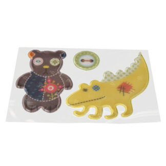 Helkur Softreflector Bear and Dinosaur