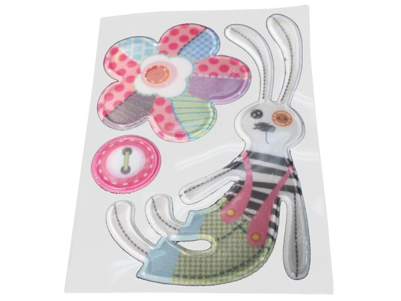 Helkur Softreflector Hare and Flower - Pilt 2