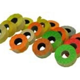Hinnapüstolilint 26x16mm kollane