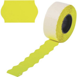 Hinnapüstolilint deVENTE 26x16mm 800tk/rl kollane