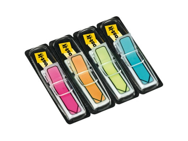 Järjehoidja 3M Post-it Indeksid komplekt, 5x20tk 11,9x43,2mm nool 684-ARR1EU - Pilt 4