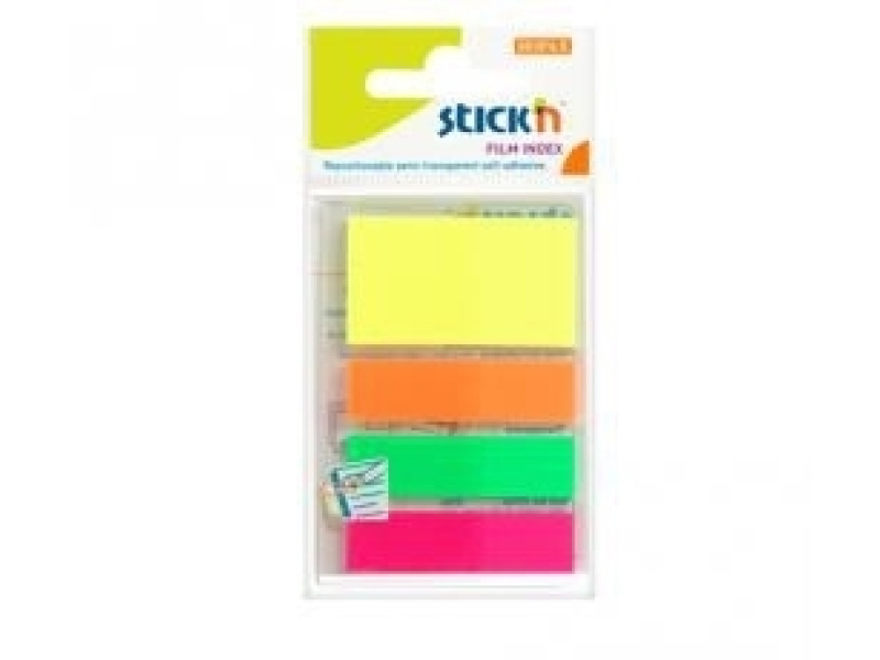 Järjehoidja StickN 21051 plastikust 4-värvi 45x12mm