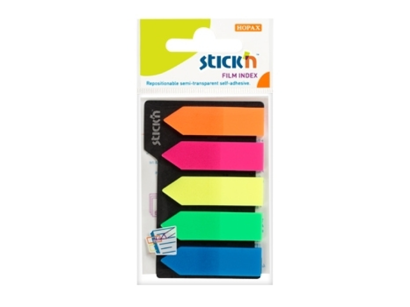Järjehoidja StickN 21143 nooled 42x12mm 5x25L blistris