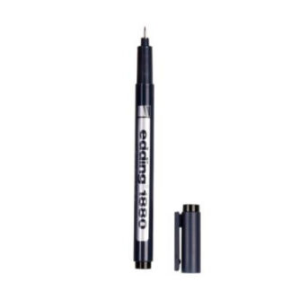 Joonestuspliiats Edding 1880 Pigment 0,1 mm must