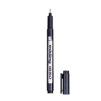Joonestuspliiats Edding 1880 Pigment 0,3mm must