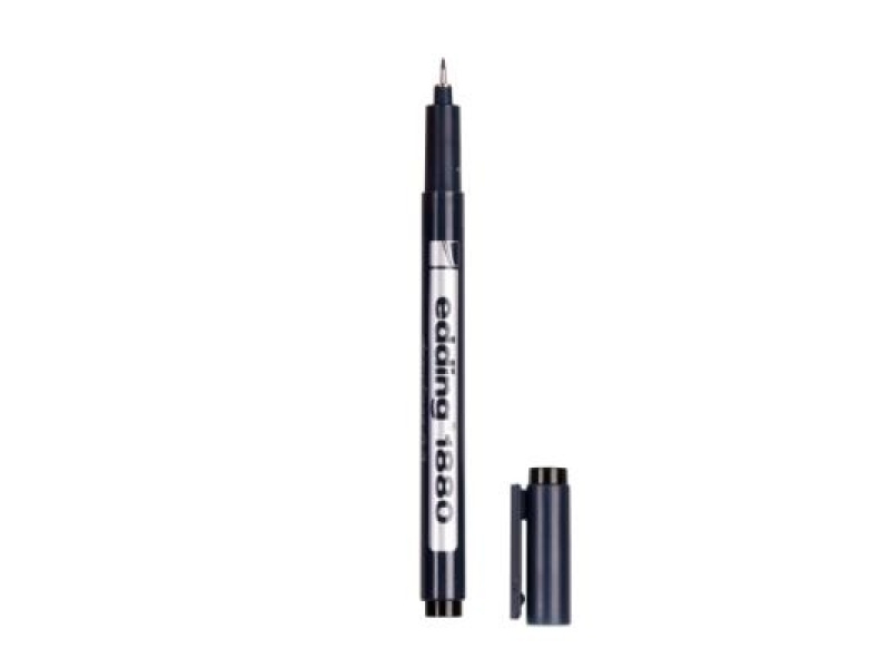 Joonestuspliiats Edding 1880 Pigment 0,3mm must