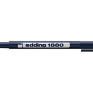 Joonestuspliiats Edding 1880 Pigment 0,8mm must