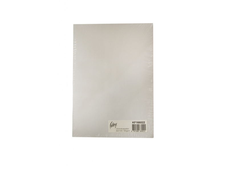Joonistuspaber College A4/100L 170g (lahtised lehed)