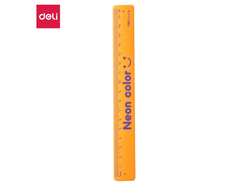 Joonlaud DELI 18cm painduv, assortii - Pilt 2
