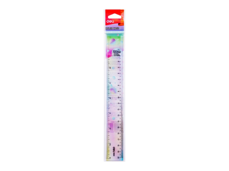 Joonlaud DELI 20cm värviline