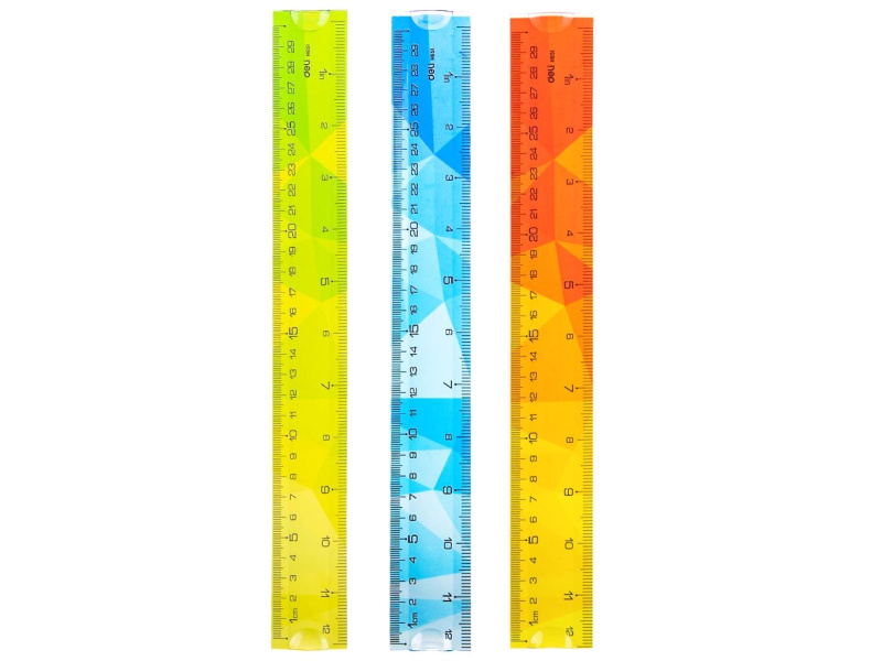 Joonlaud DELI 30cm EcoPVC painduv - Pilt 2