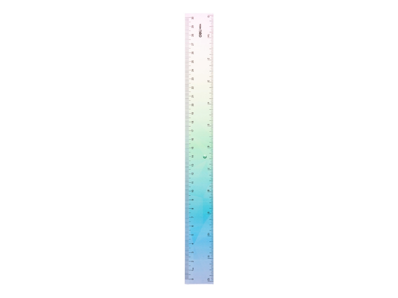 Joonlaud DELI 30cm värviline - Pilt 2