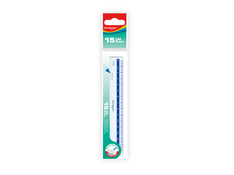 Joonlaud Keyroad 15cm läbipaistev blistris
