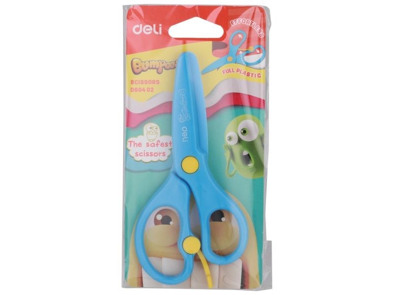 Käärid DELI 13cm laste plastik - Pilt 3