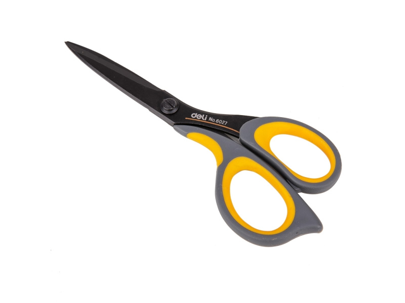 Käärid DELI 17.5cm Non Stick kattega, must - Pilt 4