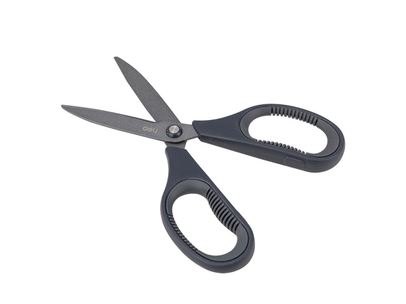 Käärid DELI 77754 17cm soft touch, hall - Pilt 2