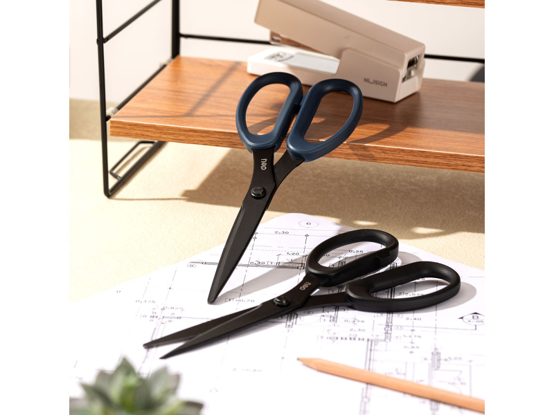 Käärid DELI Ergo 17.5cm, must — изображение 3