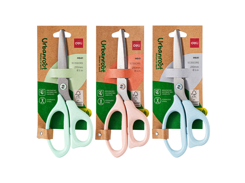 Käärid DELI Urbanroot 210 mm, assortii - Pilt 2