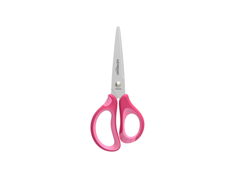 Käärid Keyroad 15cm, lastele, pehme käepide, ergonoomilised - Pilt 2