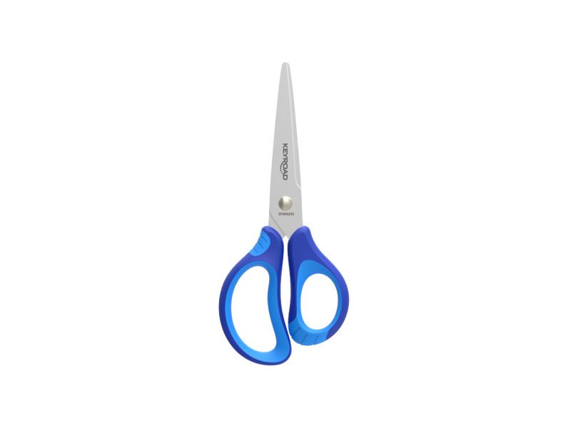 Käärid Keyroad 15cm, lastele, pehme käepide, ergonoomilised - Pilt 3
