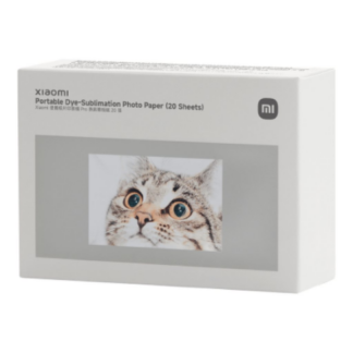 Kaasaskantav sublimatsioonifotopaber Xiaomi BHR082NGL, 20 lehte, 2x3 tolli
