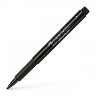 Kalligraafiline marker Faber-Castell 2,0mm, must