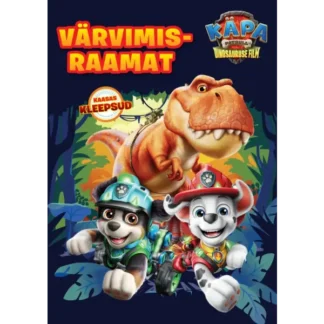 Käpapatrull. Dinosauruse film. Värvimisraamat