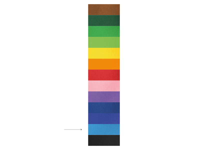 Kartong B2 (50x70) 270g sinine 1-leht