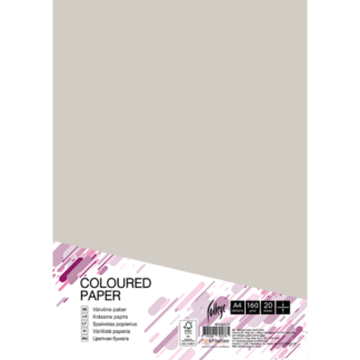 Kartong College A4/20l, 160g/m², hall GR21