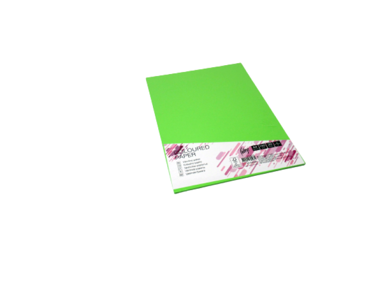 Kartong College A4/20l, 160g/m², kevadroheline - Pilt 2