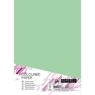 Kartong College A4/20l, 160g/m², medium roheline, MG28