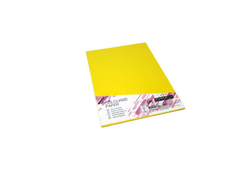 Kartong College A4/20l, 160g/m², päikesekollane SY40 - Pilt 2