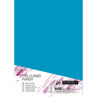 Kartong College A4/20l, 160g/m², tumesinine DB49