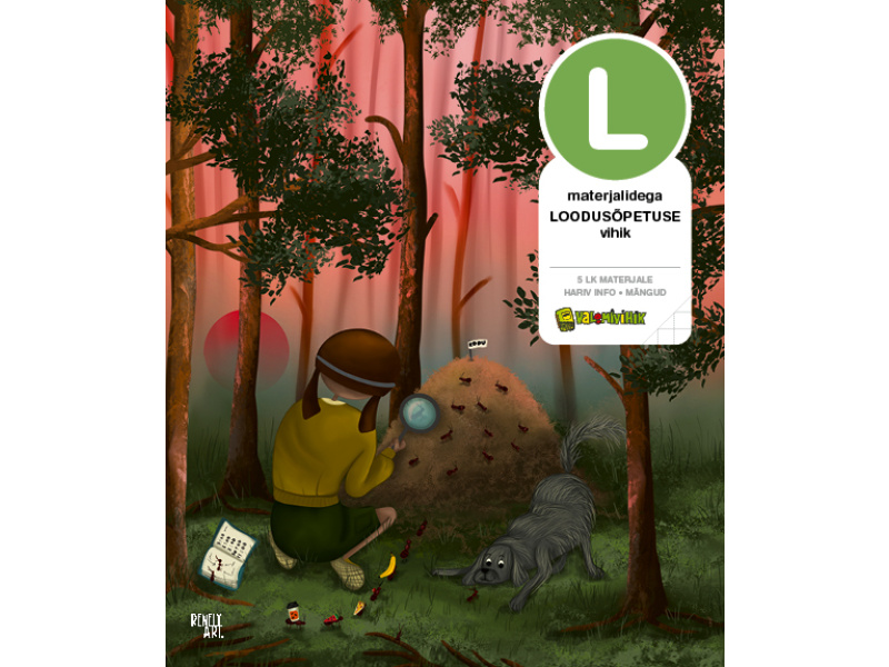 Kaustik Valemivihik Loodusõpetuse B5/36L 5x5ruut