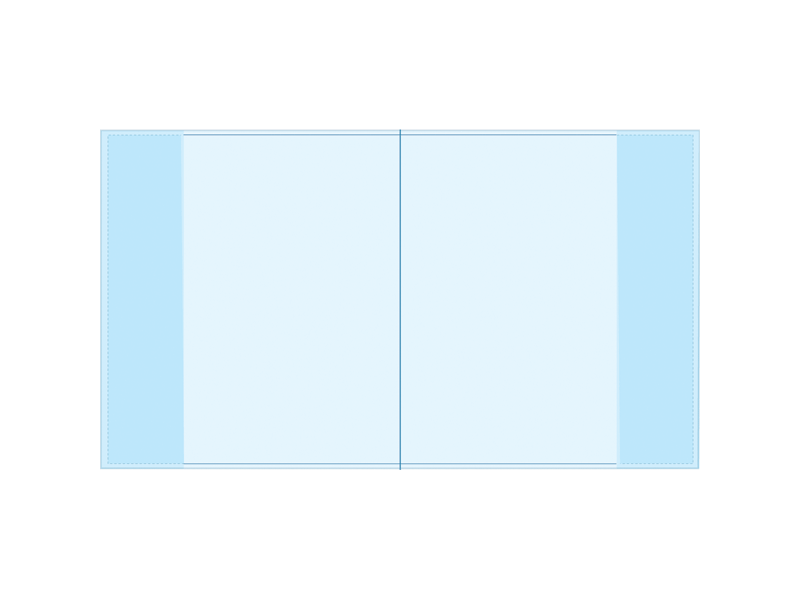 Kilekaaned deVENTE 8051319 1tk 335mmx230mm