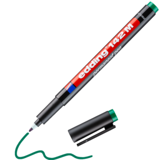 Kilemarker Edding 142M Roheline, 1mm
