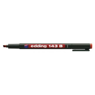 Kilemarker Edding 143B Punane, 1-3mm