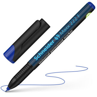 Kilemarker Schneider 222 F 0,7mm permanentne sinine
