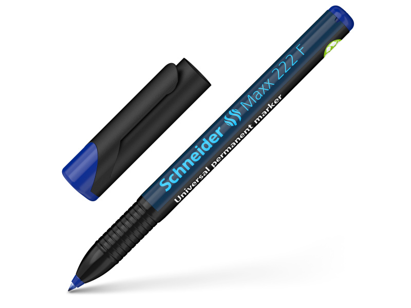 Kilemarker Schneider 222 F 0,7mm permanentne sinine - Pilt 5