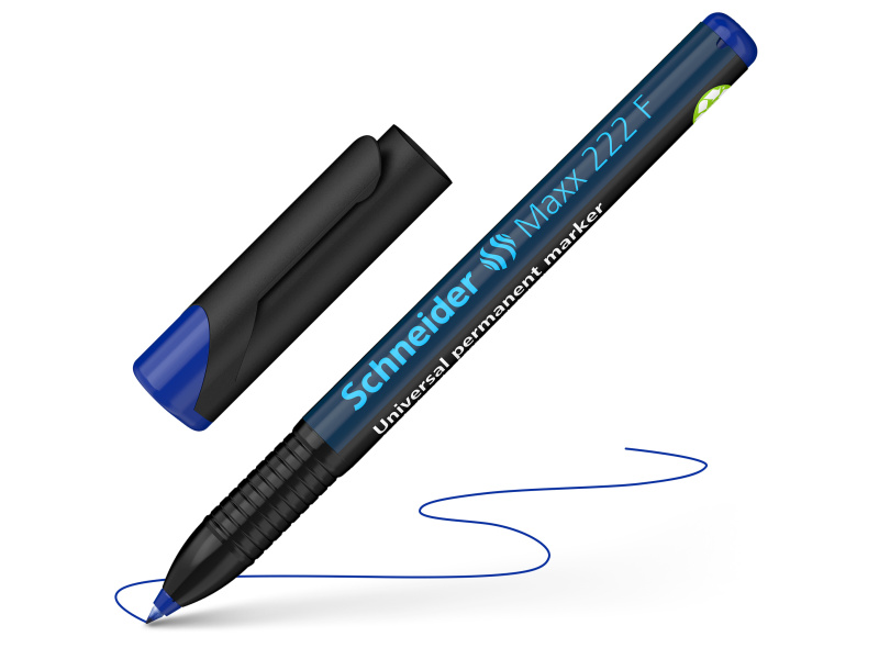 Kilemarker Schneider 222 F 0,7mm permanentne sinine