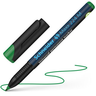 Kilemarker Schneider 224 M 1,0mm permanentne roheline