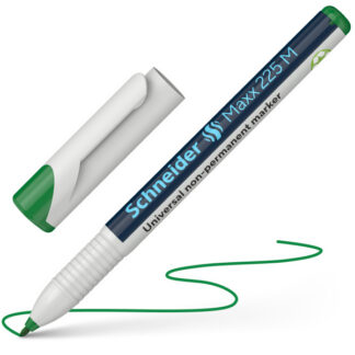 Kilemarker Schneider 225 M 1,0mm mittepermanentne roheline